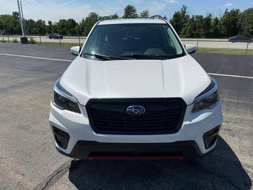 Crystal White Pearl 2021 Subaru Forester Sport