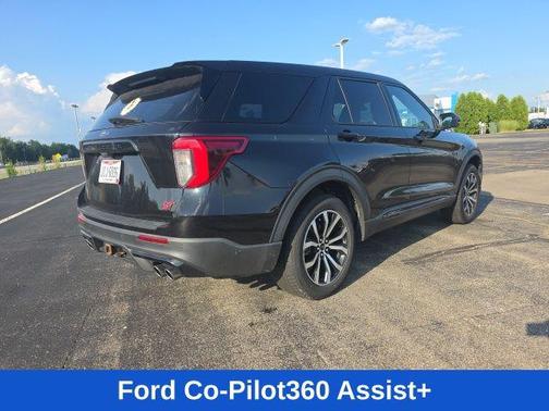 Agate Black Metallic 2021 Ford Explorer ST