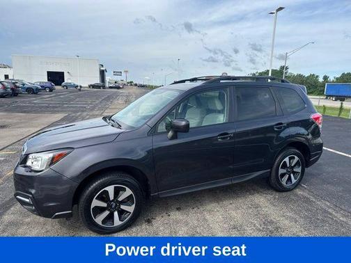 Dark Gray Metallic 2018 Subaru Forester 2.5i Premium