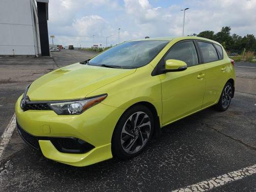 Yellow 2017 Toyota Corolla iM Base