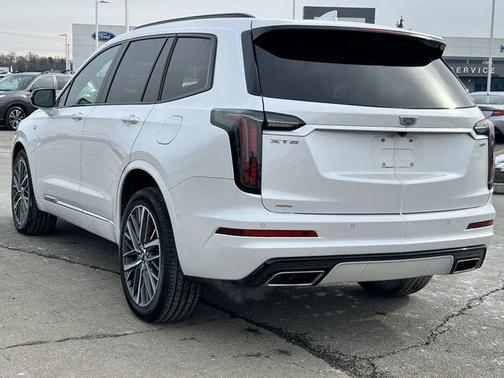 Crystal White Tricoat 2024 Cadillac XT6 Sport AWD
