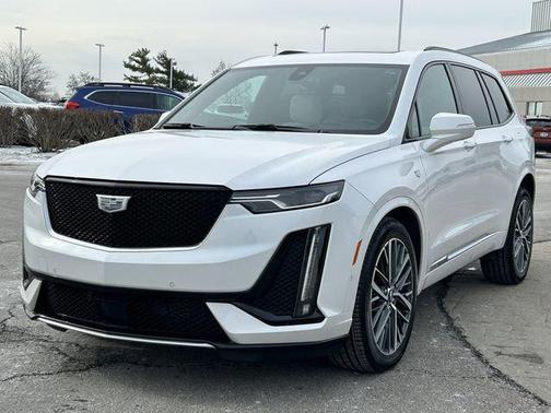 Crystal White Tricoat 2024 Cadillac XT6 Sport AWD