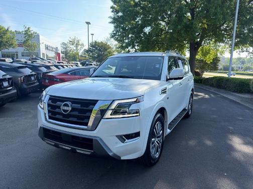 Aspen White 2022 Nissan Armada SV