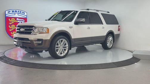 WHITE PLATINUM MET TRI-COAT 2017 Ford Expedition EL King Ranch