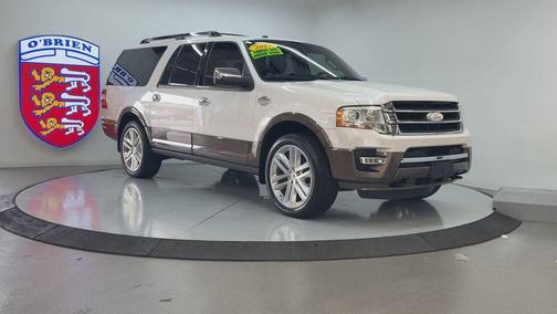 WHITE PLATINUM MET TRI-COAT 2017 Ford Expedition EL King Ranch