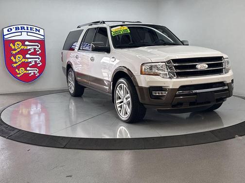 WHITE PLATINUM MET TRI-COAT 2017 Ford Expedition EL King Ranch