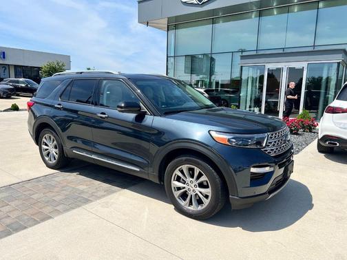 STONE BLUE METALLIC 2022 Ford Explorer Limited