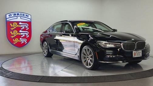 Jet Black 2017 BMW 740 xDrive