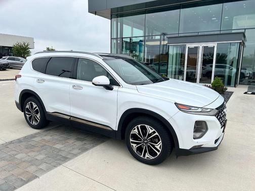 Quartz White 2020 Hyundai SANTA FE Limited 2.0T