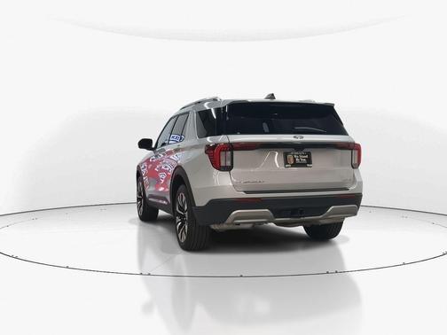 SPACE WHITE METALLIC 2025 Ford Explorer Platinum