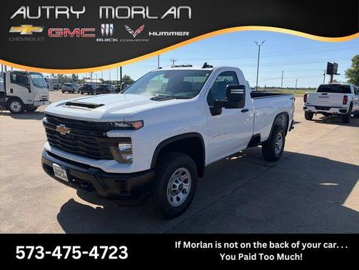 Summit White 2026 Chevrolet Silverado 3500 WT