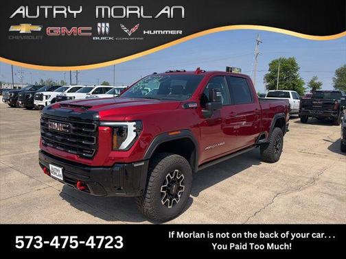 Volcanic Red Tintcoat 2026 GMC Sierra 2500 AT4X