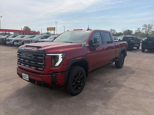 Volcanic Red 2026 GMC Sierra 2500 AT4