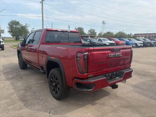Volcanic Red 2026 GMC Sierra 2500 AT4