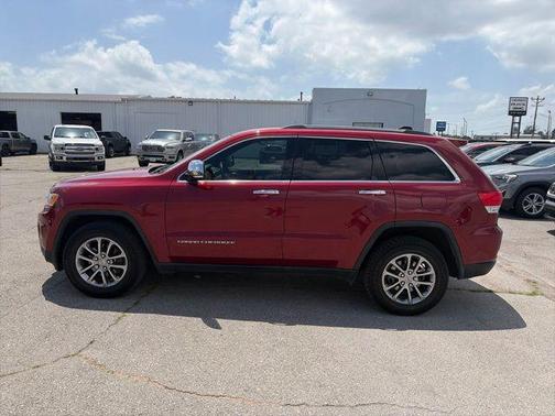 Deep Cherry Red Crystal Pearlcoat 2015 Jeep Grand Cherokee Limited