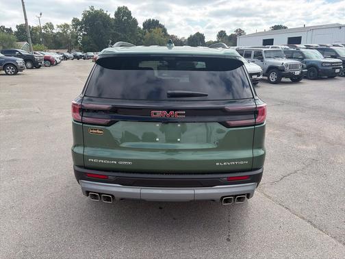 Trailstone Green Metallic 2027 GMC Acadia Elevation
