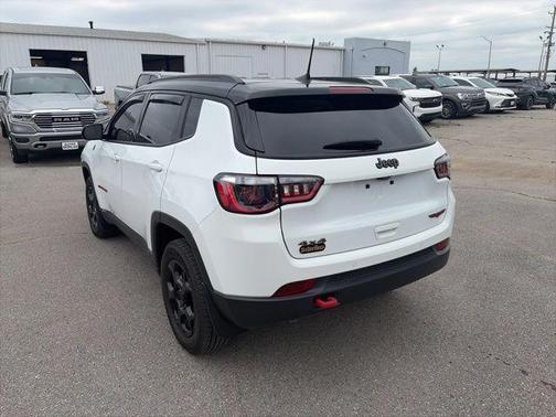 Bright White Clearcoat 2023 Jeep Compass Trailhawk