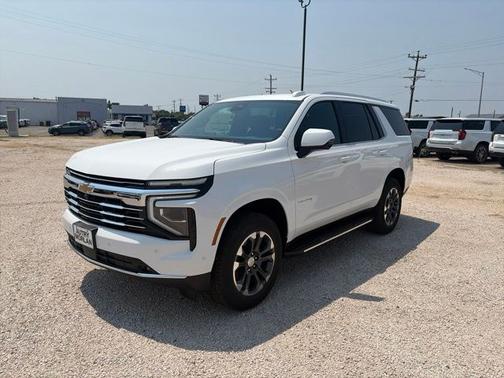 Summit White 2026 Chevrolet Tahoe LT