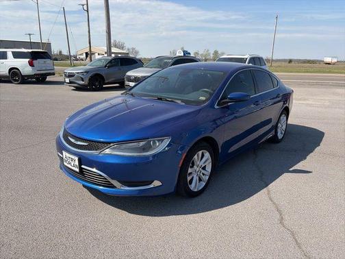 Vivid Blue Pearlcoat 2016 Chrysler 200 Limited