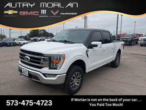 Oxford White 2022 Ford F-150 Lariat
