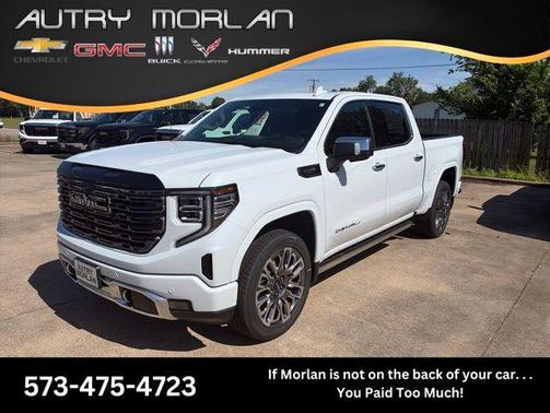 Glacier White 2026 GMC Sierra 1500 Denali Ultimate