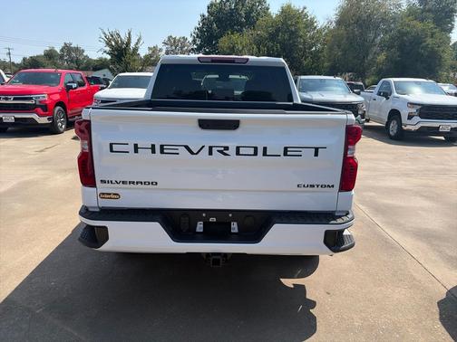 Summit White 2026 Chevrolet Silverado 1500 Custom