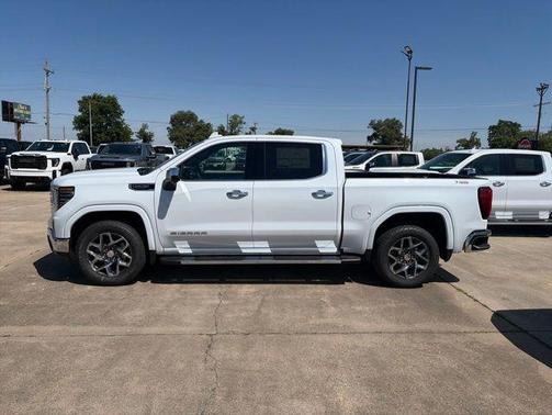 Glacier White 2026 GMC Sierra 1500 SLT