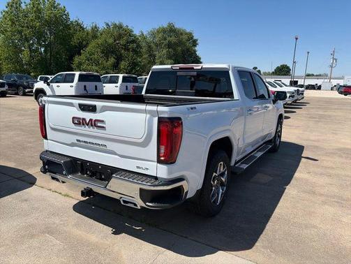 Glacier White 2026 GMC Sierra 1500 SLT