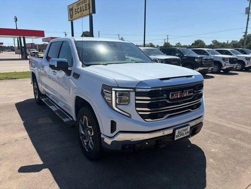 Glacier White 2026 GMC Sierra 1500 SLT