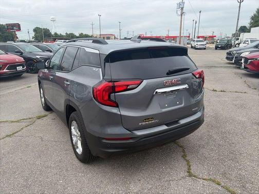 Satin Steel Metallic 2018 GMC Terrain SLE