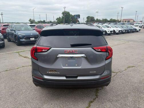 Satin Steel Metallic 2018 GMC Terrain SLE