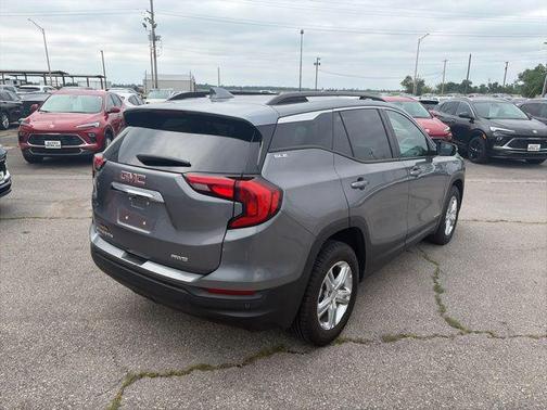 Satin Steel Metallic 2018 GMC Terrain SLE