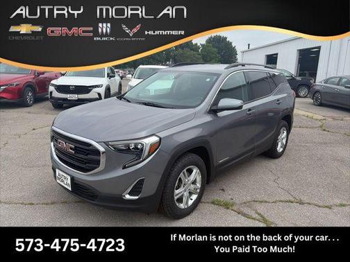 Satin Steel Metallic 2018 GMC Terrain SLE