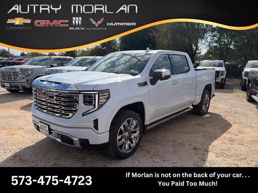 Glacier White Tricoat 2026 GMC Sierra 1500 Denali