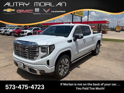 Glacier White Tricoat 2026 GMC Sierra 1500 Denali