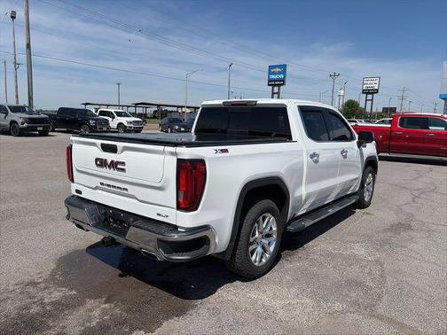Summit White 2019 GMC Sierra 1500 SLT