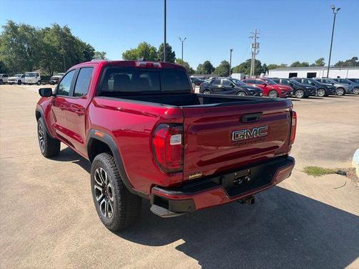 Volcanic Red 2026 GMC Canyon AT4