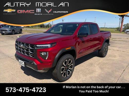 Volcanic Red 2026 GMC Canyon AT4