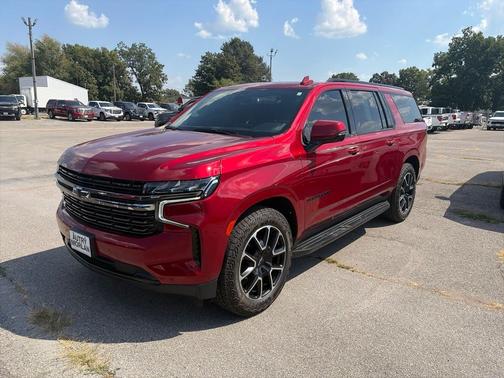 Cherry Red Tintcoat 2021 Chevrolet Suburban RST