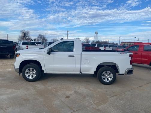 Summit White 2025 Chevrolet Silverado 1500 WT