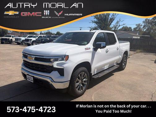 Summit White 2026 Chevrolet Silverado 1500 LT