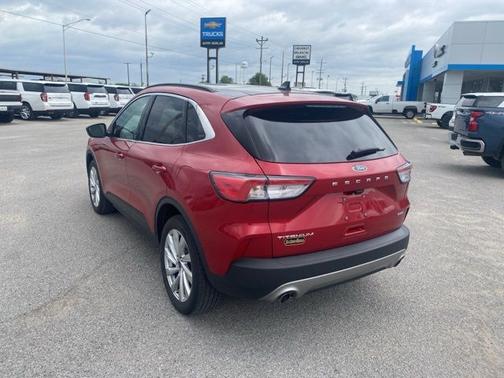 Red Metallic 2022 Ford Escape Titanium