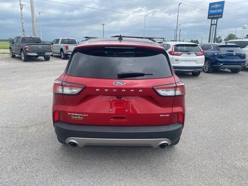 Red Metallic 2022 Ford Escape Titanium