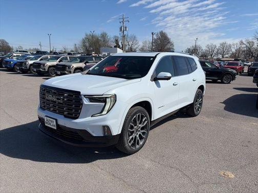Glacier White 2026 GMC Acadia Denali
