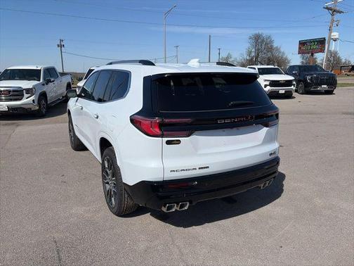 Glacier White 2026 GMC Acadia Denali