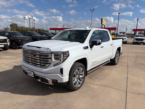 Glacier White Tricoat 2026 GMC Sierra 1500 Denali