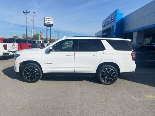 Summit White 2021 Chevrolet Tahoe RST