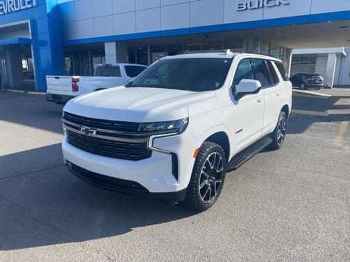 Summit White 2021 Chevrolet Tahoe RST