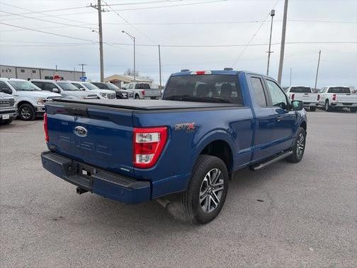 Blue Metallic 2023 Ford F-150 XL