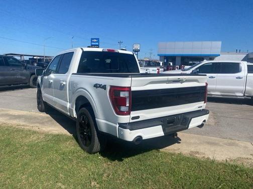 Star White Metallic Tri-Coat 2023 Ford F-150 Platinum
